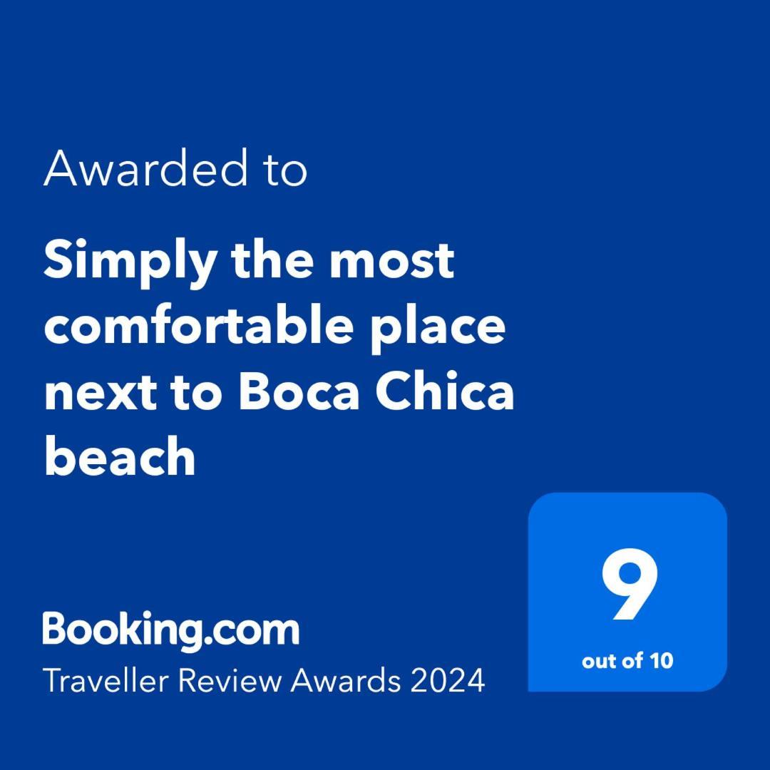 Simply The Most Comfortable Place Next To Boca Chica Beach Εξωτερικό φωτογραφία