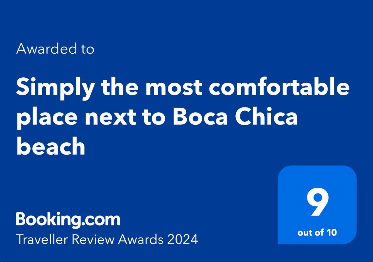 Simply The Most Comfortable Place Next To Boca Chica Beach Εξωτερικό φωτογραφία